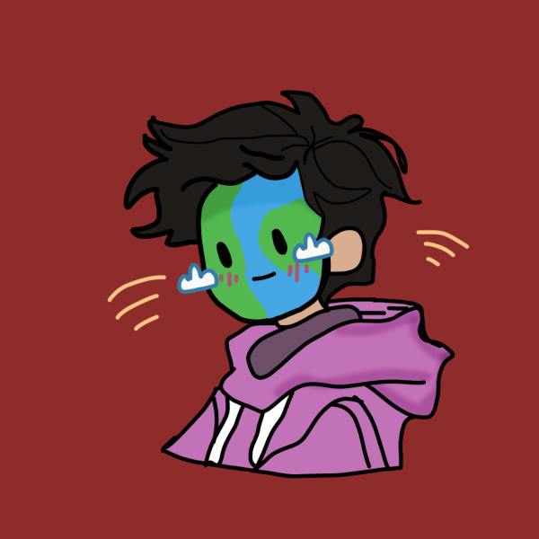 Orbitorn avatar with an Earth-shaped head